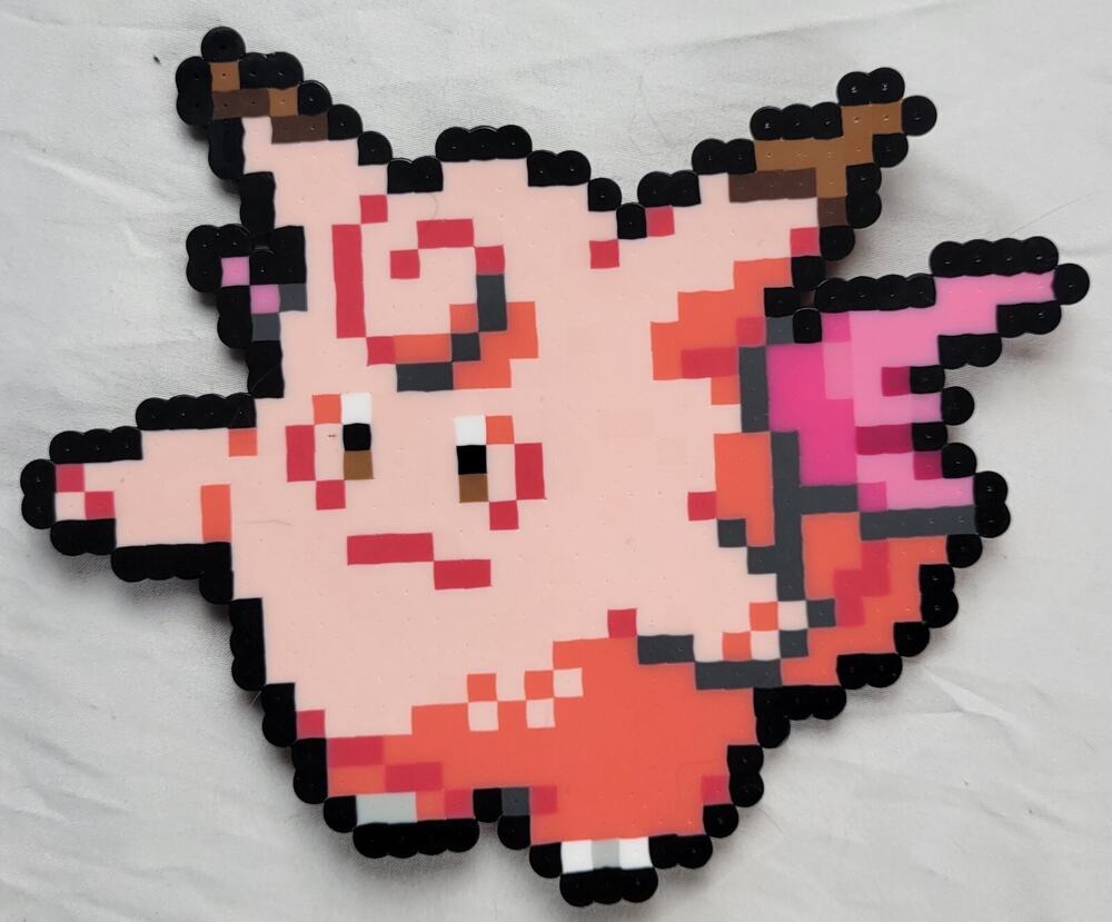 Clefable Menu Sprite Pokemon Perler